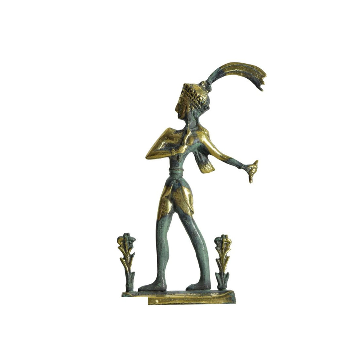 Prince of Knossos Statue by Bronze Pavlakis