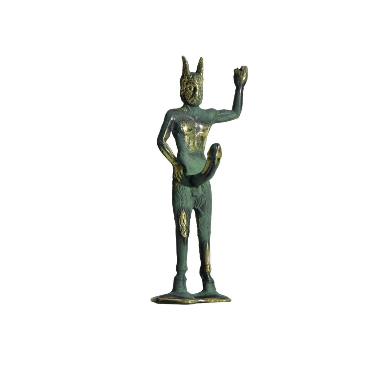 Satyr Statue by Bronze Pavlakis