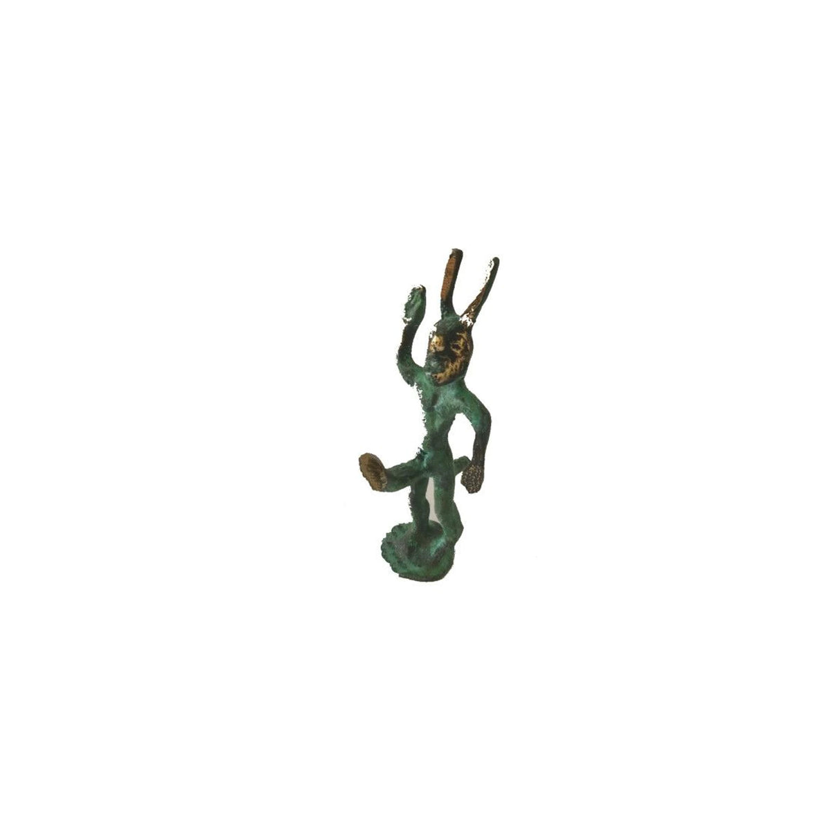 Satyr Statue B by Bronze Pavlakis