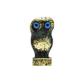 Solid Owl Statue on Base by Bronze Pavlakis