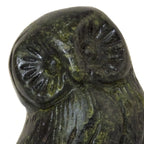 Miniature Owl, Symbol of Wisdom – 3 cm – Dark Green