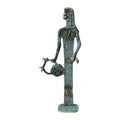 Apollo with Lyre – Bronze Sculpture – 15 cm – Blue & Gold