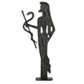 Asclepius, God of Medicine – Sculpture – 15 cm – Dark Green