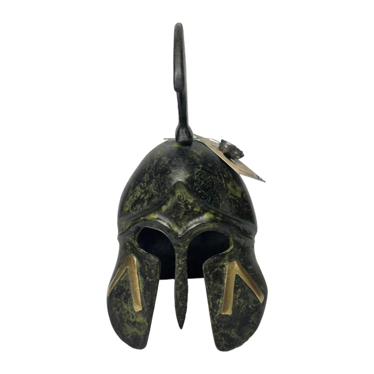 Spartan Helmet with Lambda – 14 cm – Dark Green