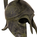 Corinthian Helmet with Pegasus and Tall Crest – 22 cm – Dark Green