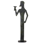 Dionysus with Wine Cup – Sculpture – 25 cm – Dark Green