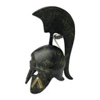 Spartan Helmet with Lambda – 13 cm – Dark Green