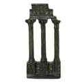 Columns of Delphi – Bronze Sculpture – 16.5 cm – Dark Green