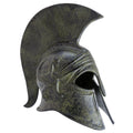 Corinthian Helmet with Sphinx – 18 cm – Dark Green