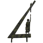 Pythagoras of Samos – Bronze Sculpture – 24 cm – Dark Green