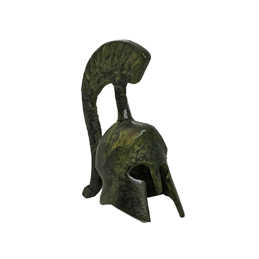 Miniature Ancient Greek Helmet – 5 cm – Dark Green