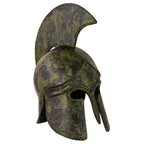 Corinthian Helmet with Short Crest – 22 cm – Dark Green