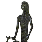 Apollo with Lyre – Bronze Sculpture – 40 cm – Dark Green