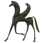 Pegasus, the Winged Horse – Bronze Sculpture – 11 cm – Dark Green