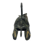 Spartan Helmet with Lambda – 11 cm – Dark Green
