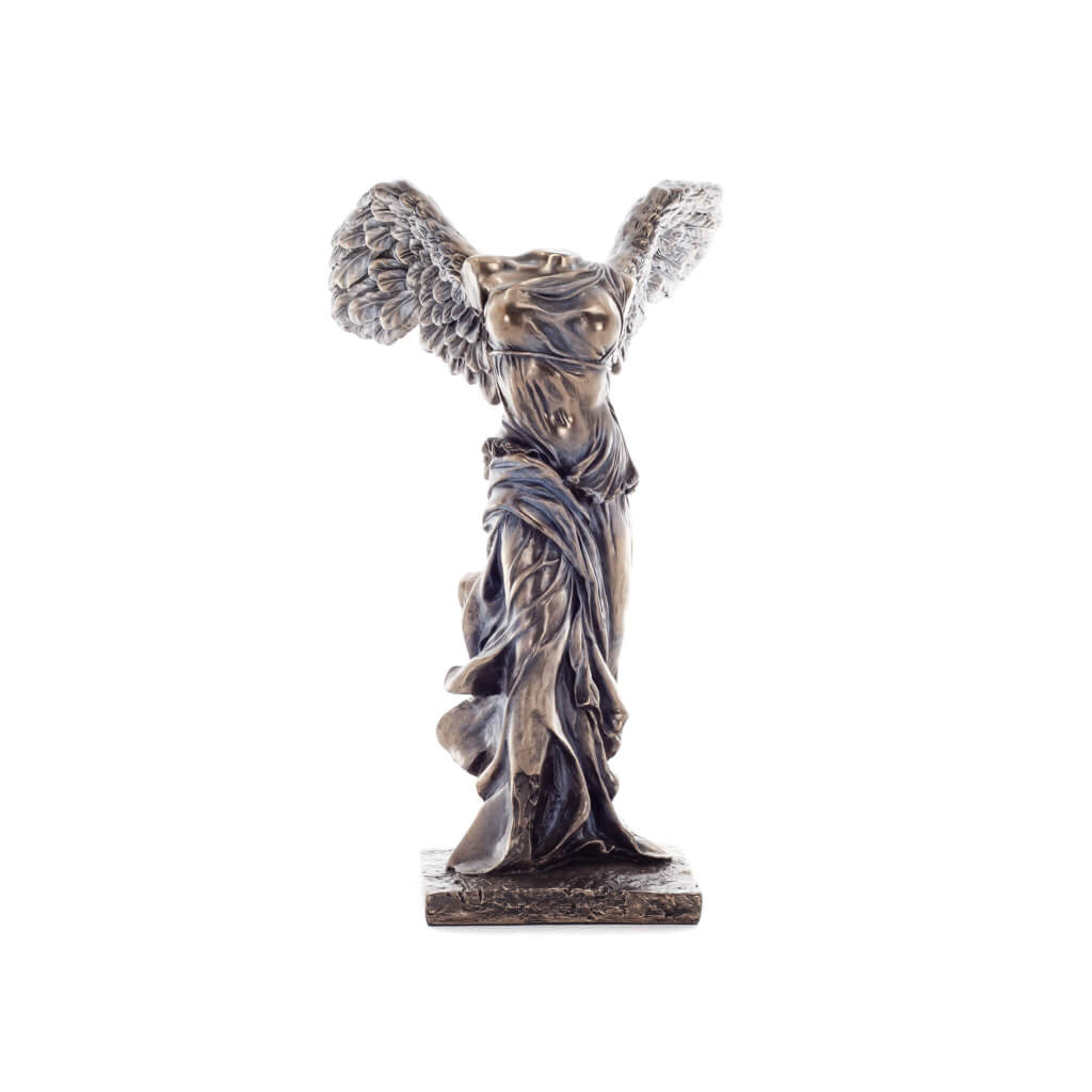 Winged Victory of Samothrace – Bronze-Finish Statue – 27.5 cm – view 1