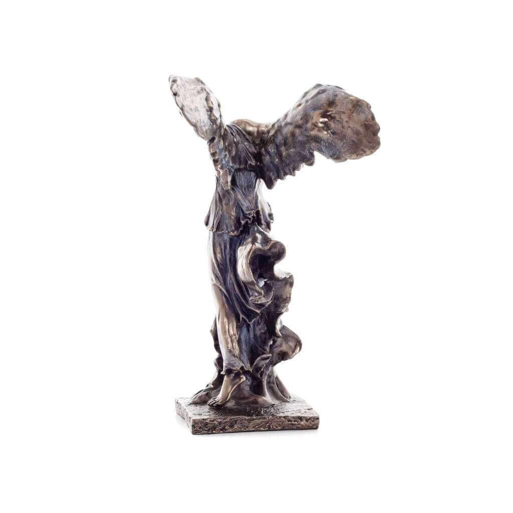 Winged Victory of Samothrace – Bronze-Finish Statue – 27.5 cm – view 3