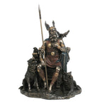 Odin — God of Wisdom and War — Veronese Design Bronze Finish Statue, 26 cm – view 1
