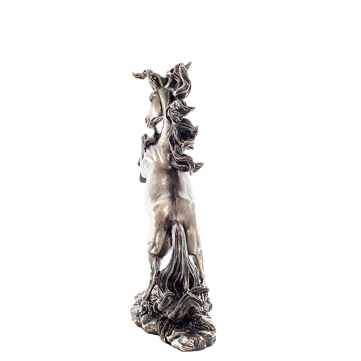 Unicorn — Bronze-Finish Statue, 30 cm – view 2