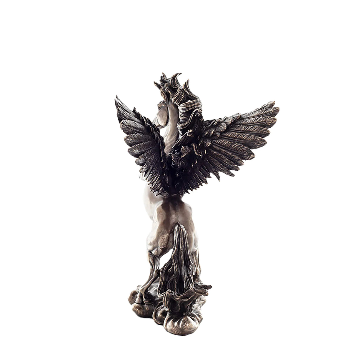 Pegasus – The Winged Horse – Bronze-Finish Statue – 28 × 26 cm – view 2