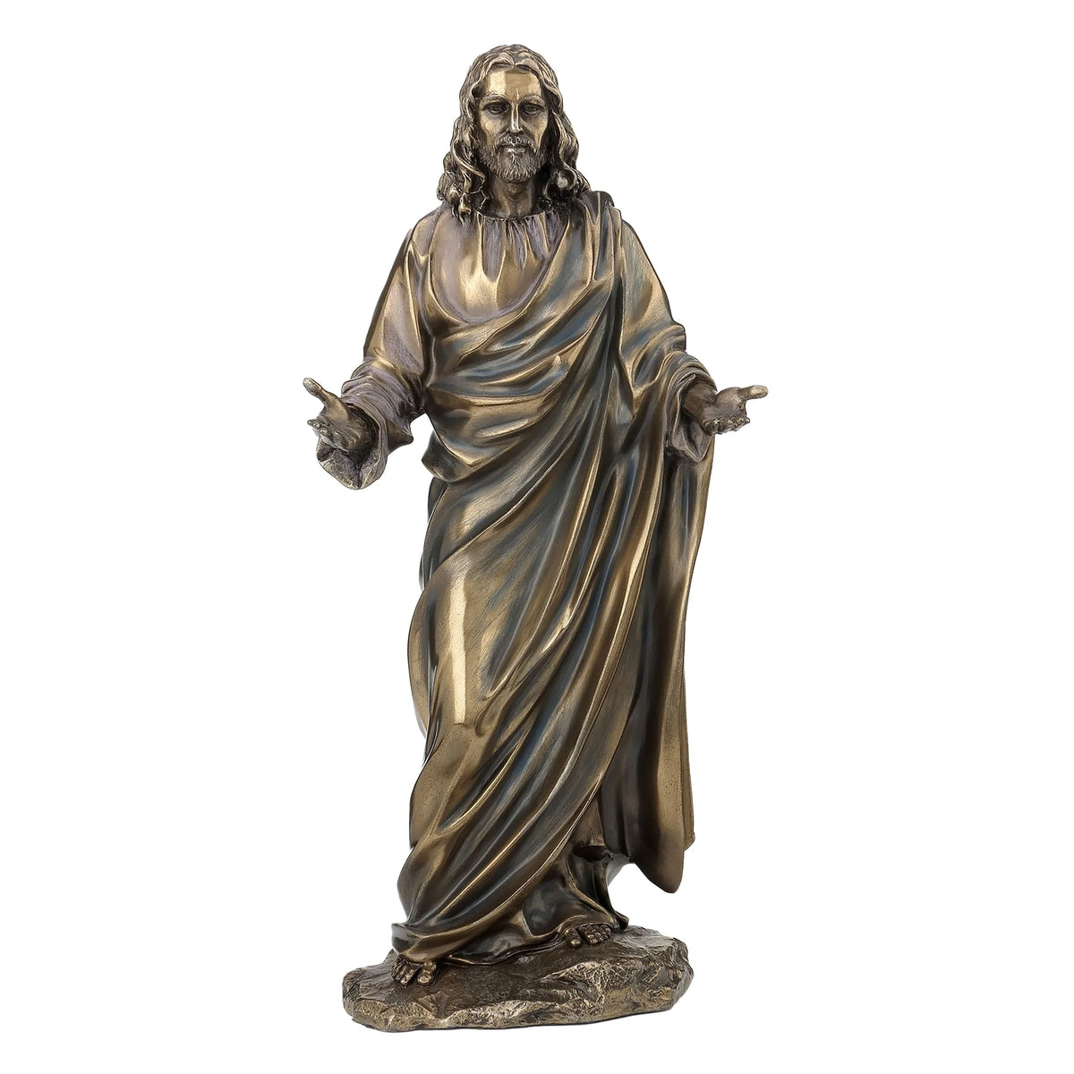 Jesus Christ — Veronese Design Bronze Finish Statue, 30 cm – view 1