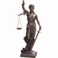 Themis — Goddess of Justice — Bronze-Finish Statue, 175 cm – view 1