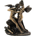 Eros and Psyche — Bronze Finish Statue, 17.5 cm – view 1