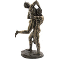 Heracles and Antaeus — Wrestling Scene — Bronze-Finish Statue, 27.5 cm – view 1