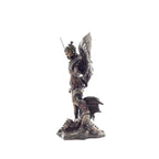 Archangel Michael, Defender of the Faith – Bronze-Finish Resin Statue – 28 cm – view 2