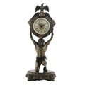 Atlas Table Clock — Bronze-Finish Decorative Clock, 39 cm – view 1
