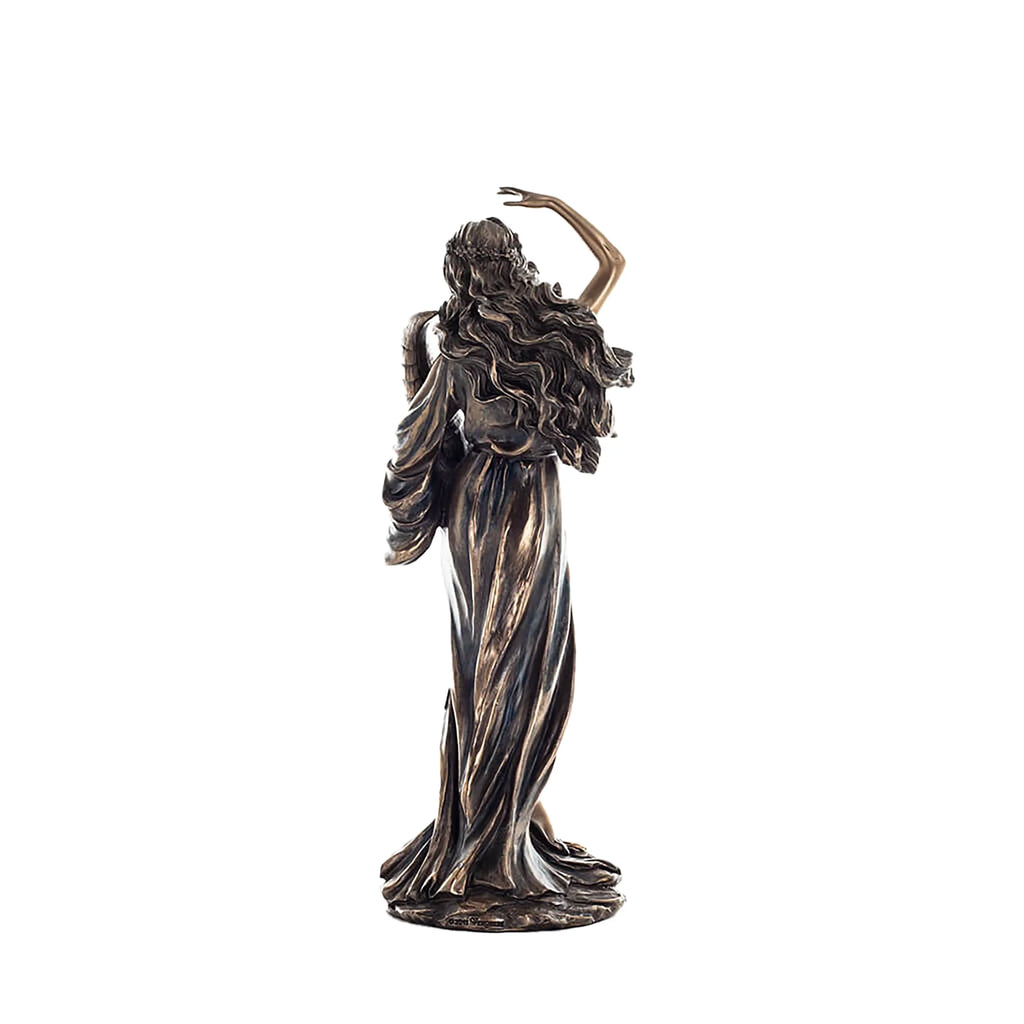 Fortuna, Roman Goddess of Fortune – Bronze-Finish Resin Statue – 28 cm – view 3