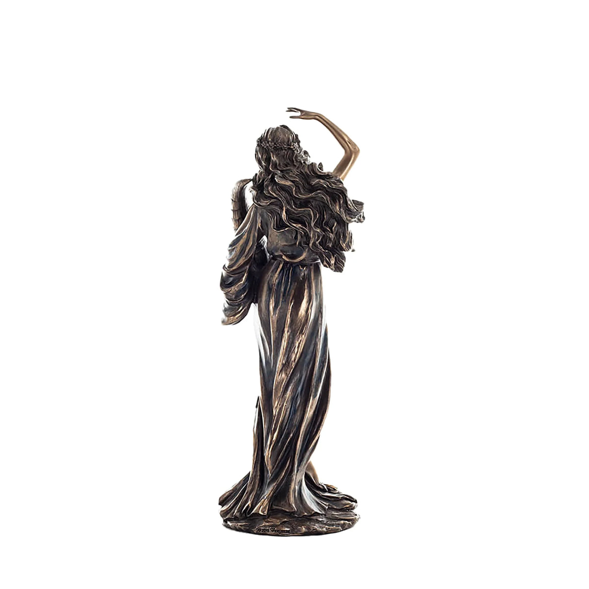 Fortuna, Roman Goddess of Fortune – Bronze-Finish Resin Statue – 28 cm – view 3
