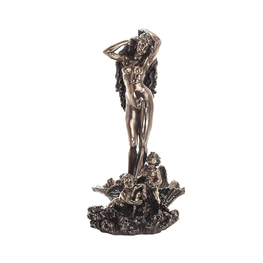 Aphrodite Rising – Bronze-Finish Statue – 72 cm – view 1