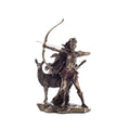 Artemis, Goddess of the Hunt and Wildlife – Bronze-Finish Resin Statue – 31 cm – view 1