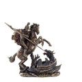 Saint George and the Dragon — Bronze-Finish Statue – 23 × 21 cm – view 1