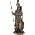 Athena — Goddess of Wisdom and War — Bronze-Finish Statue, 29.5 cm – view 1