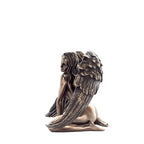 Fallen Angel — Beauty and Despair — Bronze-Finish Statue – 14 × 17 cm – view 2
