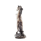Rearing Horse – Bronze-Finish Resin Statue – 28 × 31 cm – view 2
