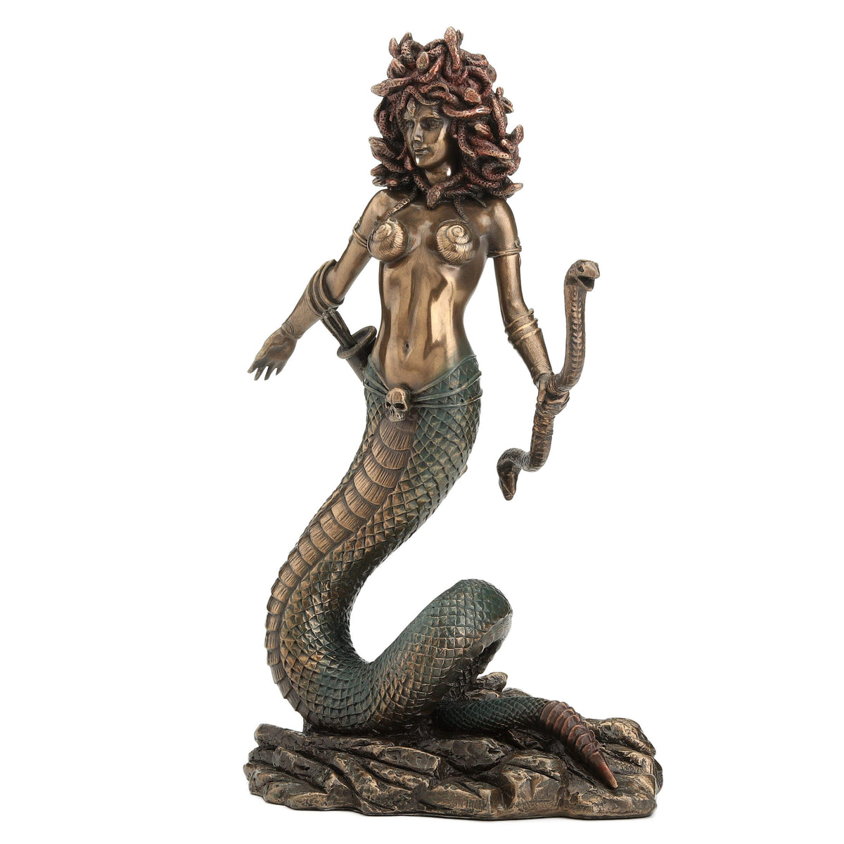 Medusa — Archer — Bronze-Finish Statue, 22 cm – view 2