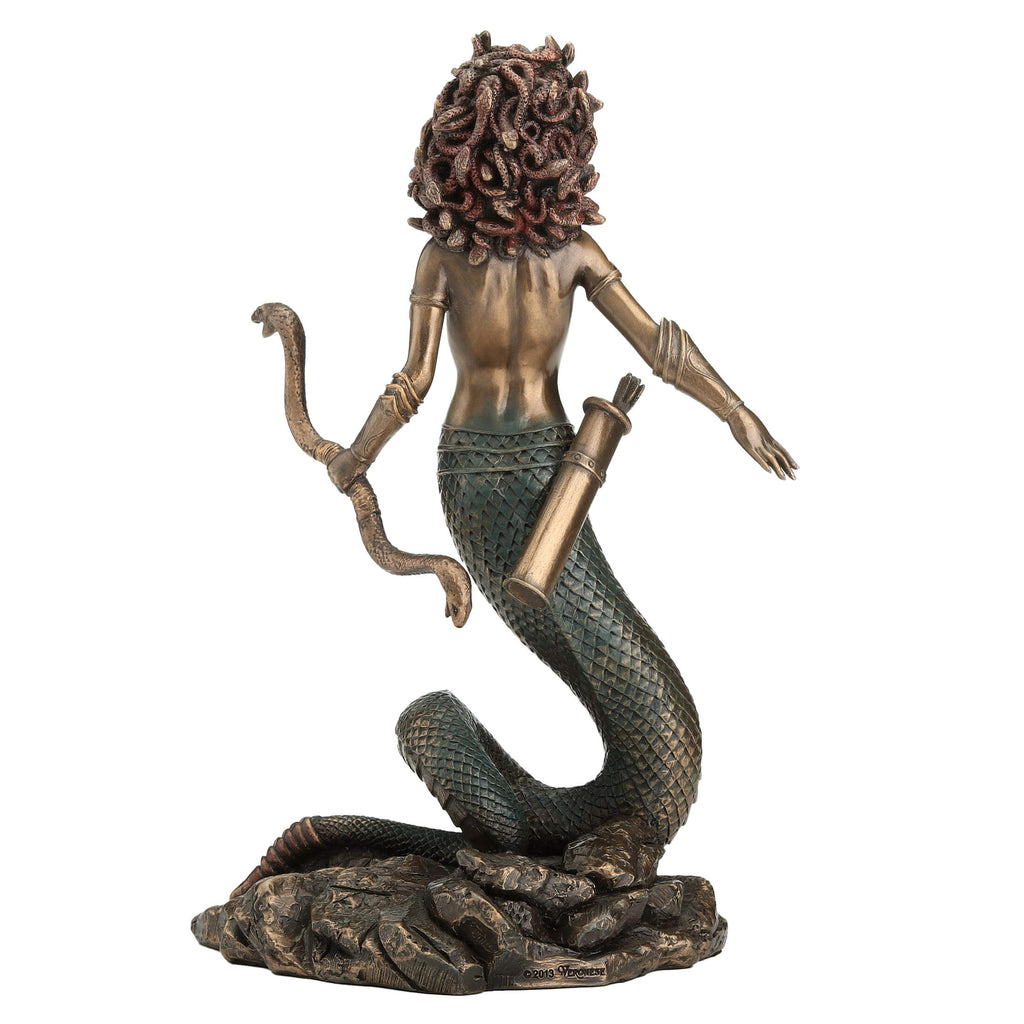 Medusa — Archer — Bronze-Finish Statue, 22 cm – view 3