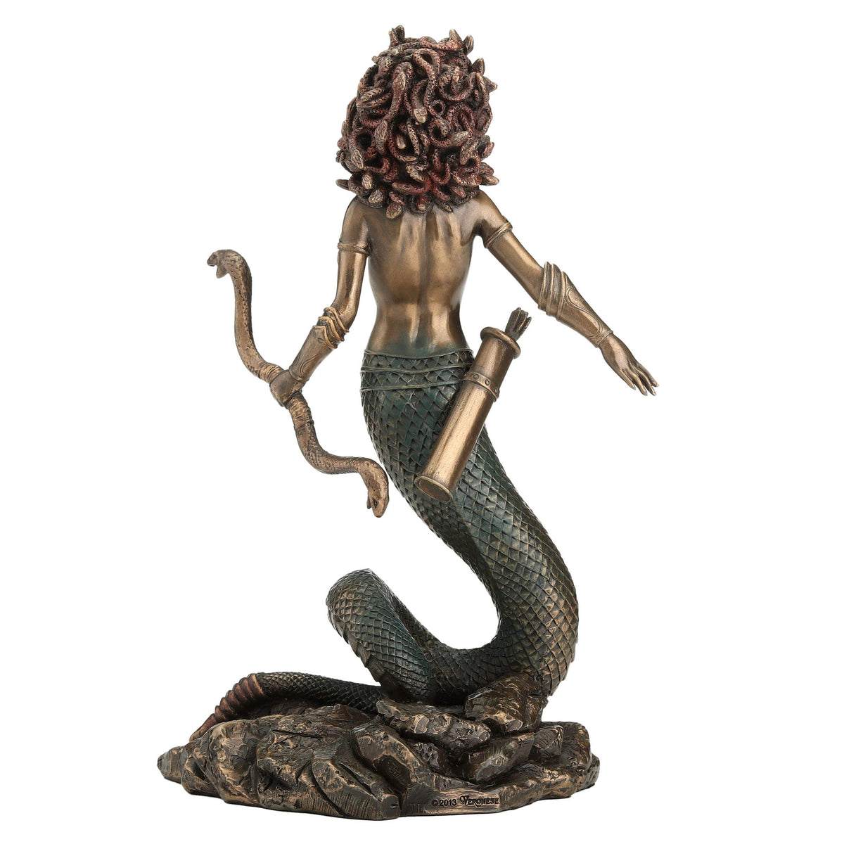 Medusa — Archer — Bronze-Finish Statue, 22 cm – view 3