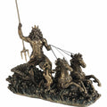 Poseidon in a Chariot — Bronze Finish Statue, 26 cm – view 1