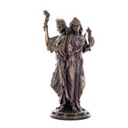 Hecate — The Triple Goddess — Bronze-Finish Statue – 21 cm – view 1