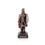 Leonidas, King of Sparta – Bronze-Finish Resin Statue – 12 cm – view 1