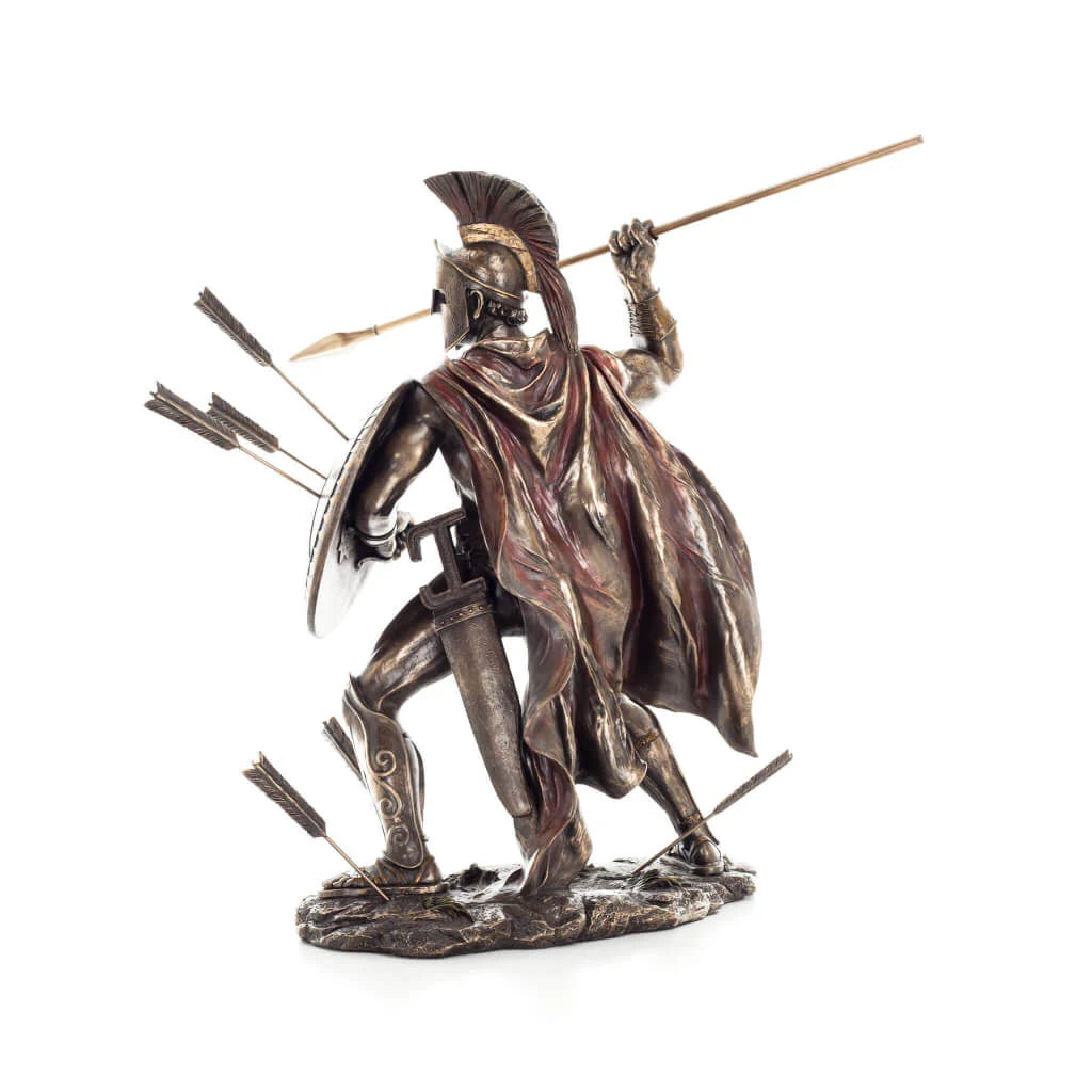 Leonidas — King of Sparta — Bronze Finish Statue, 52 cm – view 3
