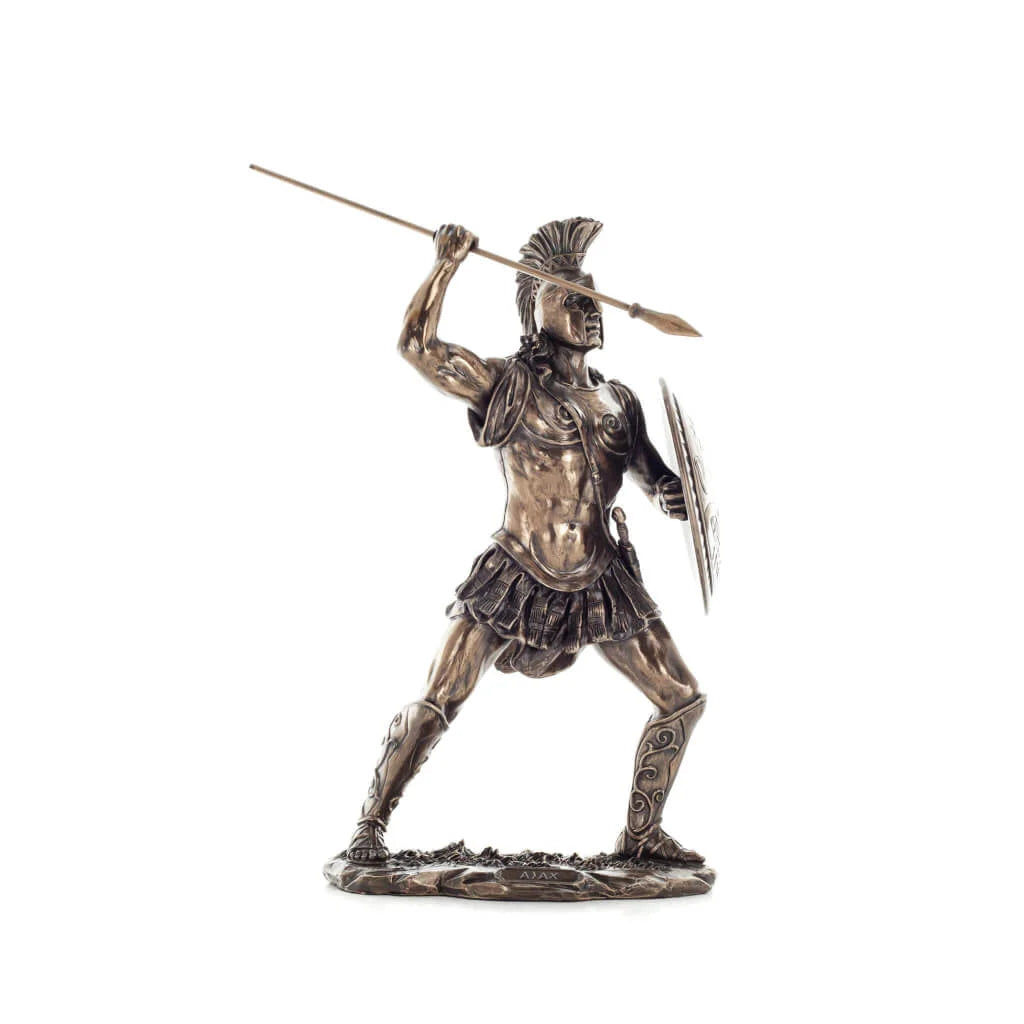 Ajax the Great — Bronze-Finish Statue, 27 cm – view 1