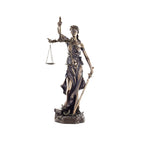 Themis — Goddess of Justice — Bronze-Finish Statue – 30 cm – view 1