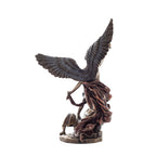 Archangel Michael – Defender of Heaven – Bronze-Finish Statue – 20 cm – view 3