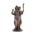 Hecate — Goddess of Magic and the Moon — Bronze-Finish Statue – 30 cm – view 3