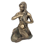 Mermaid — Siren of the Sea — Bronze-Finish Statue, 40 × 20 × 22 cm – view 1